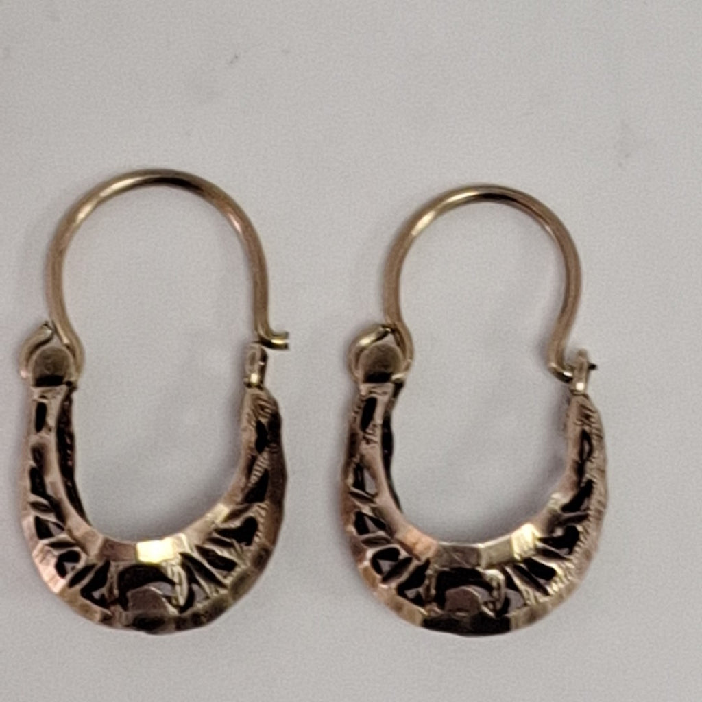ARRACADAS PAR ORO 8 K 1,40 GRMS (SEMINUEVO)