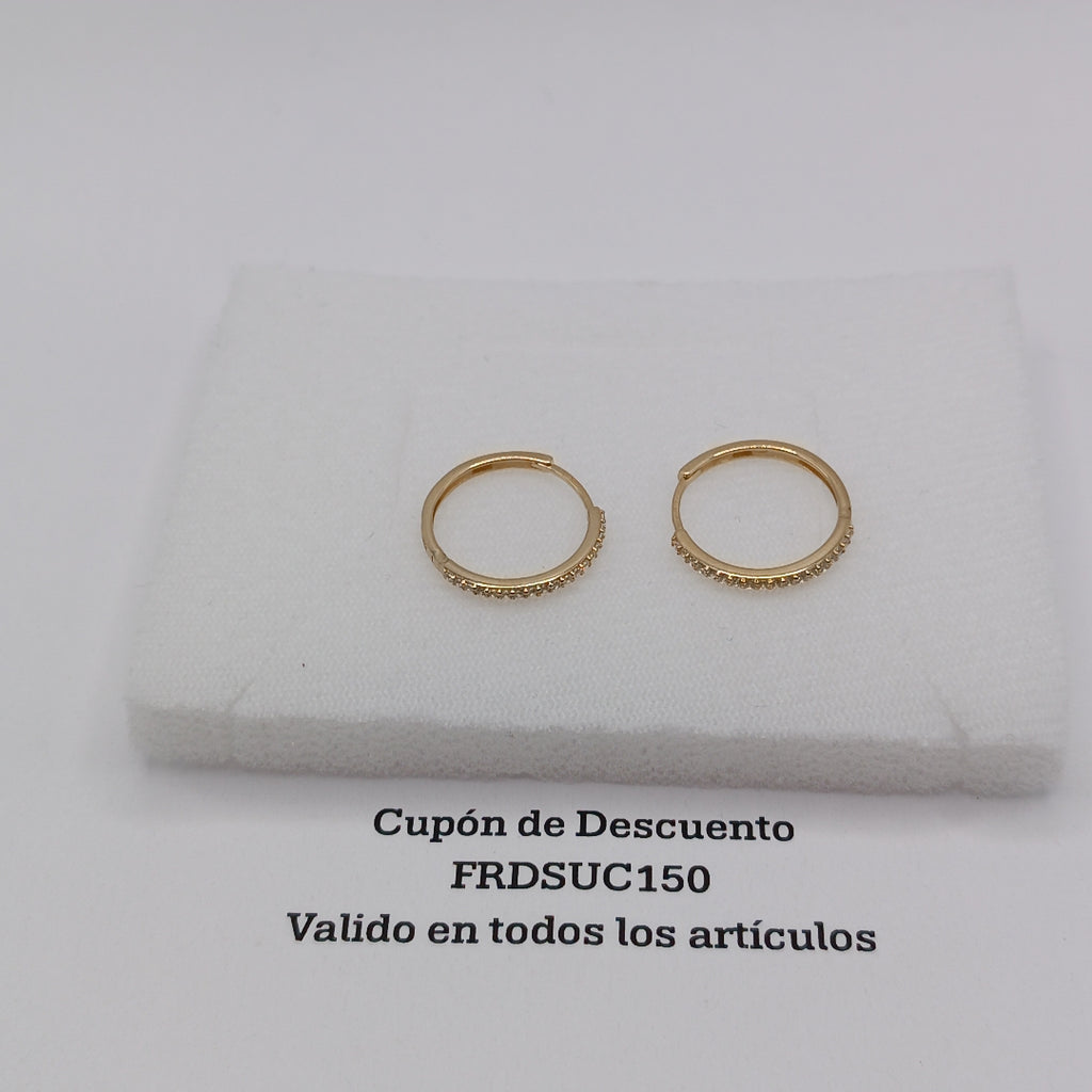 HUGGIES ORO 14K 1.4 (NUEVO)