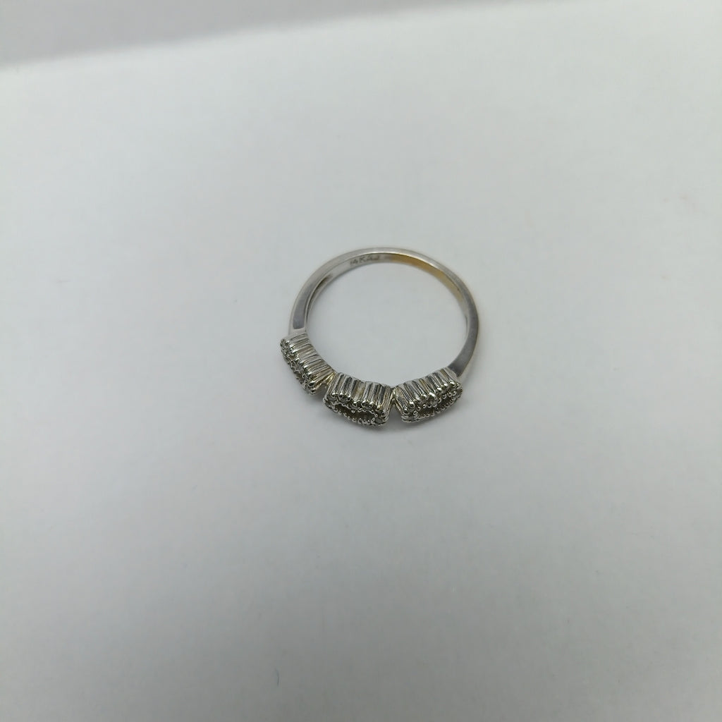 ANILLITO ORO, ORO BLANCO 14 K 2.3 GRMS (SEMINUEVO)