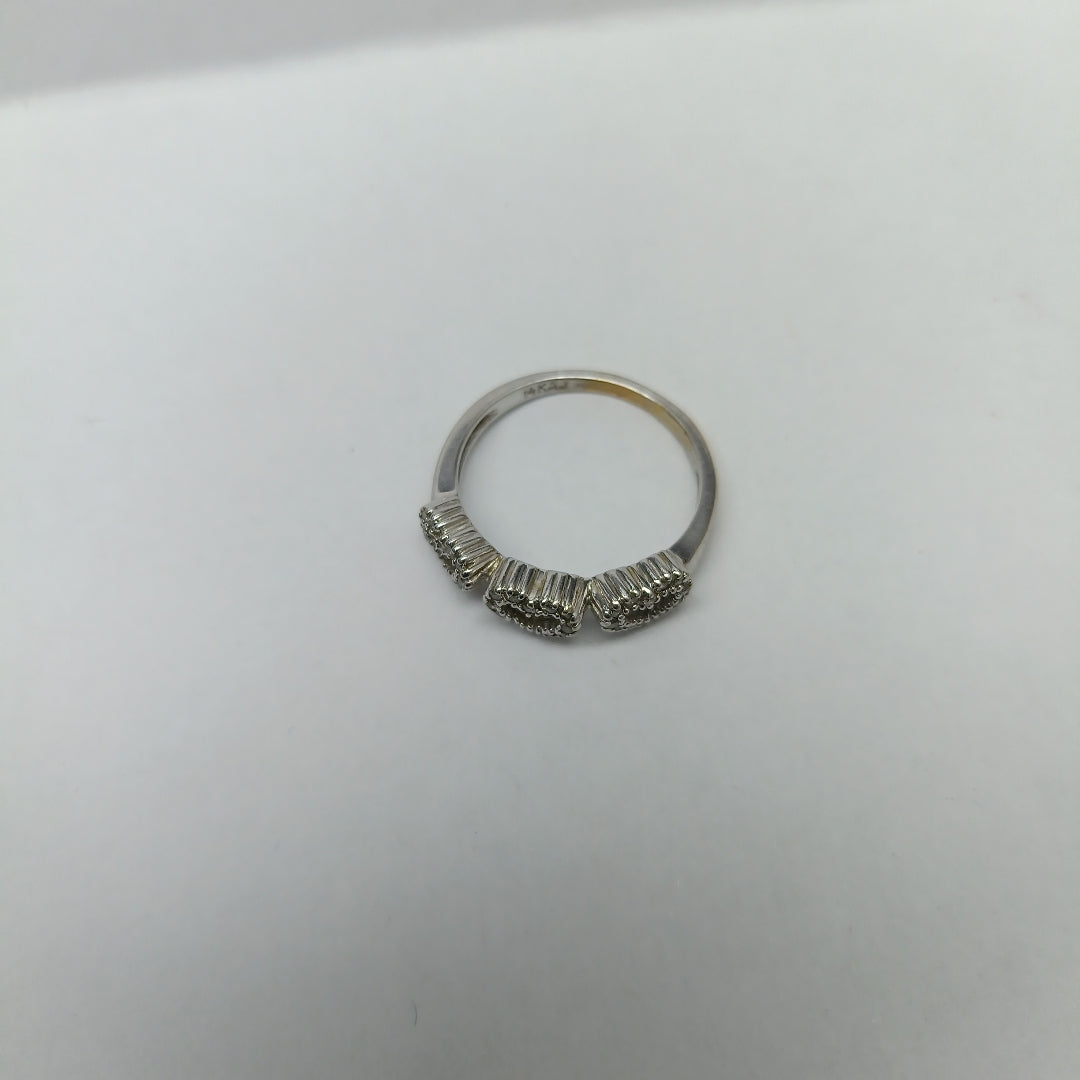 ANILLITO ORO, ORO BLANCO 14 K 2.3 GRMS (SEMINUEVO)