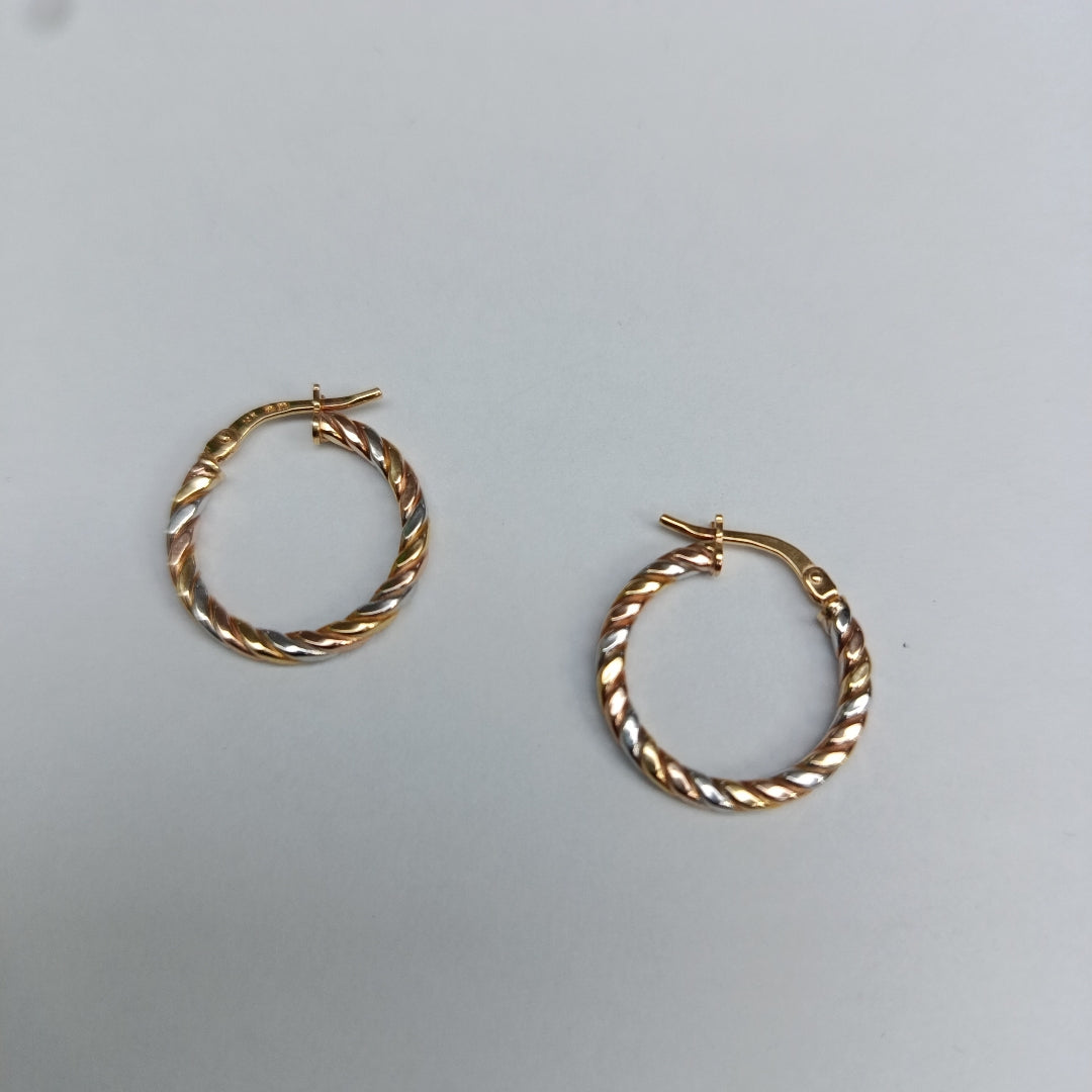 ARRACADAS ORO 14K 1.4 (NUEVO)