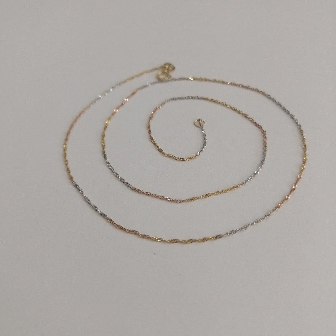 CADENA ORO 14 K 0.6 GRMS (SEMINUEVO)
