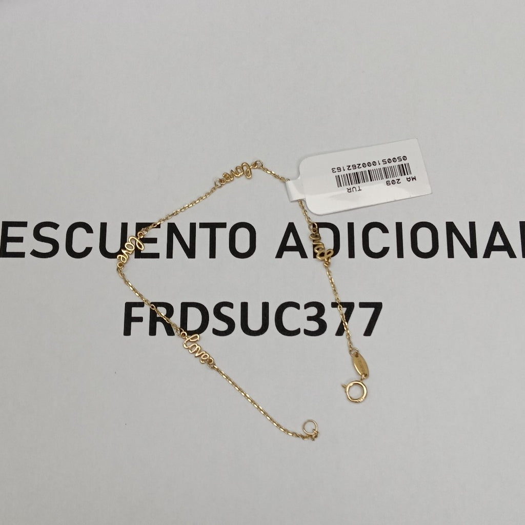 PULSERAS DAMA ORO 14K 1.1 (NUEVO)