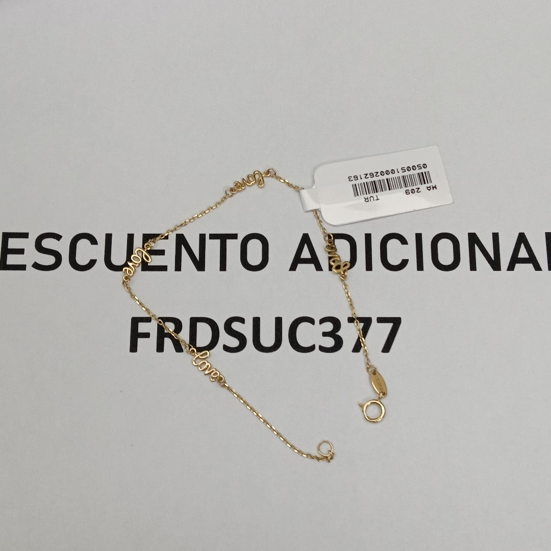 PULSERAS DAMA ORO 14K 1.1 (NUEVO)