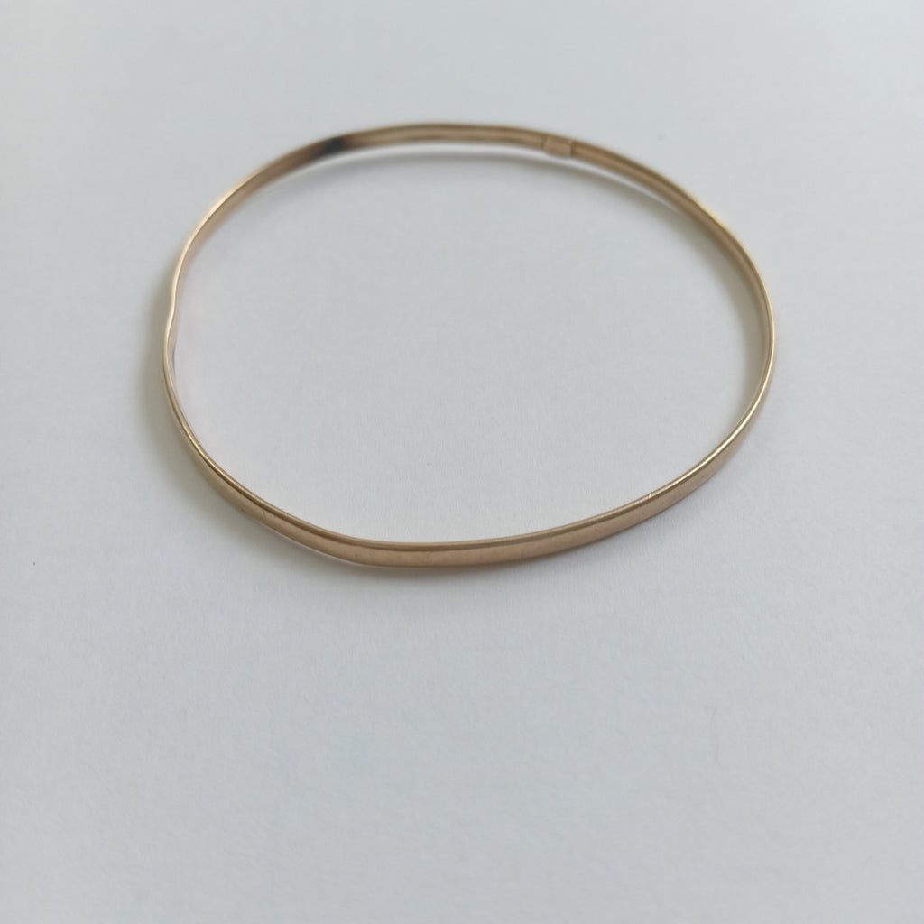 PULSERA RIGIDA ORO 14 K 4,50 GRMS (SEMINUEVO)