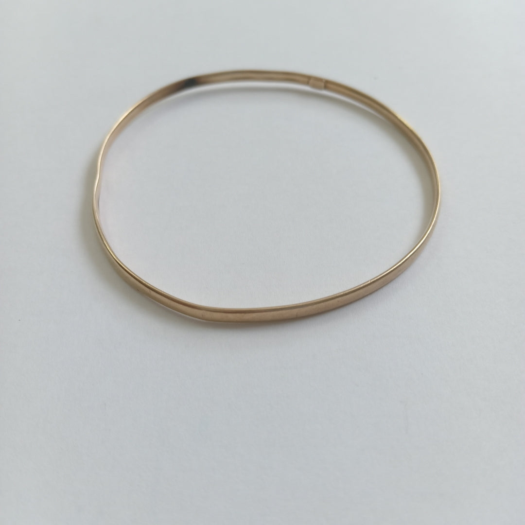 PULSERA RIGIDA ORO 14 K 4,50 GRMS (SEMINUEVO)