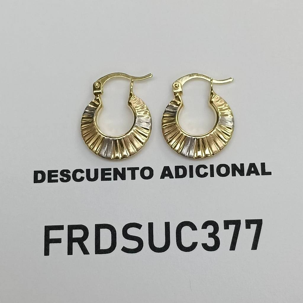 ARRACADAS ORO 14K 1.6 (NUEVO)