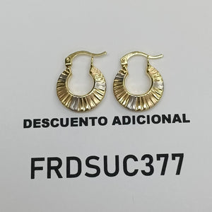 ARRACADAS ORO 14K 1.6 (NUEVO)