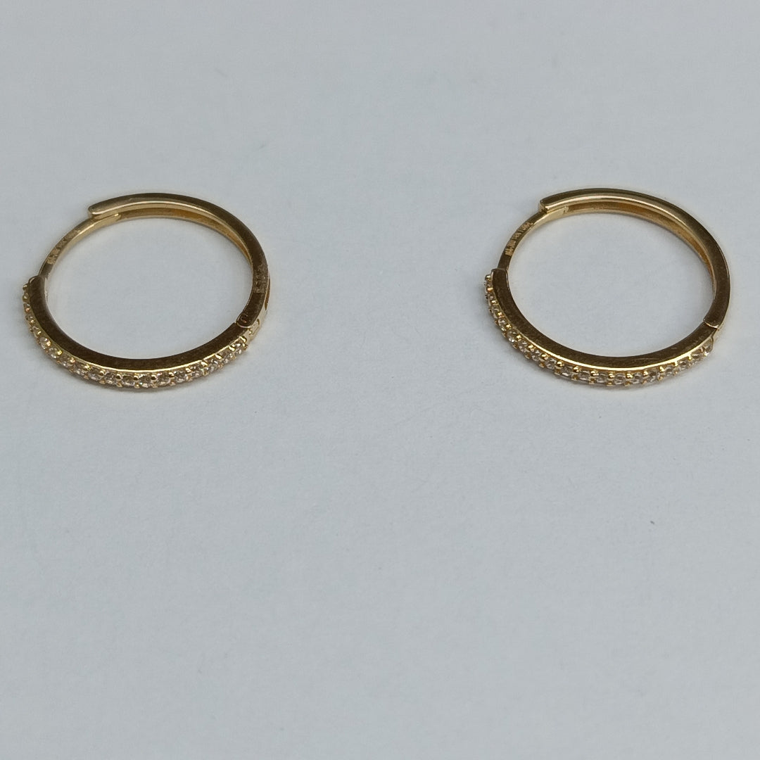 HUGGIES ORO 14K 1.4 (NUEVO)