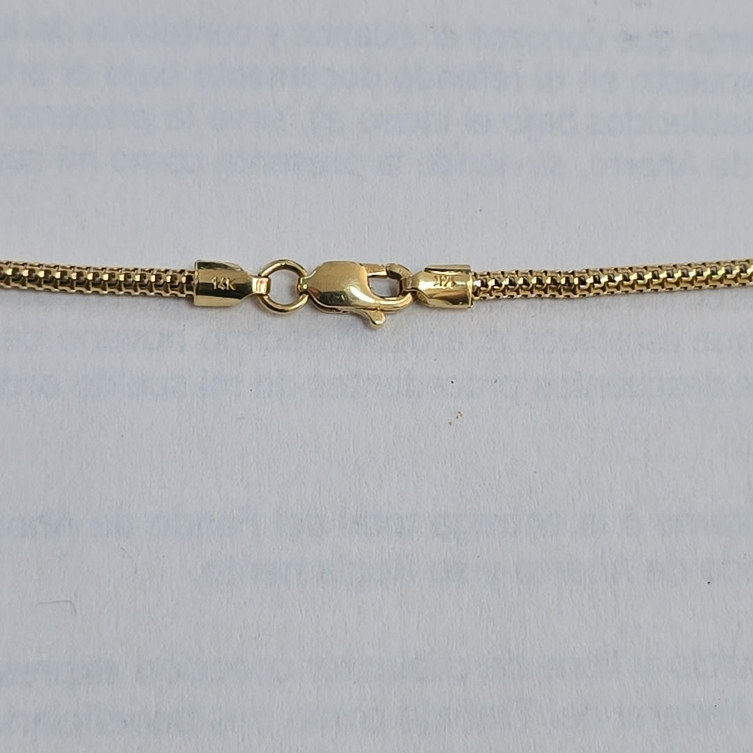CADENA ORO 10 K 5,50 GRMS (SEMINUEVO)