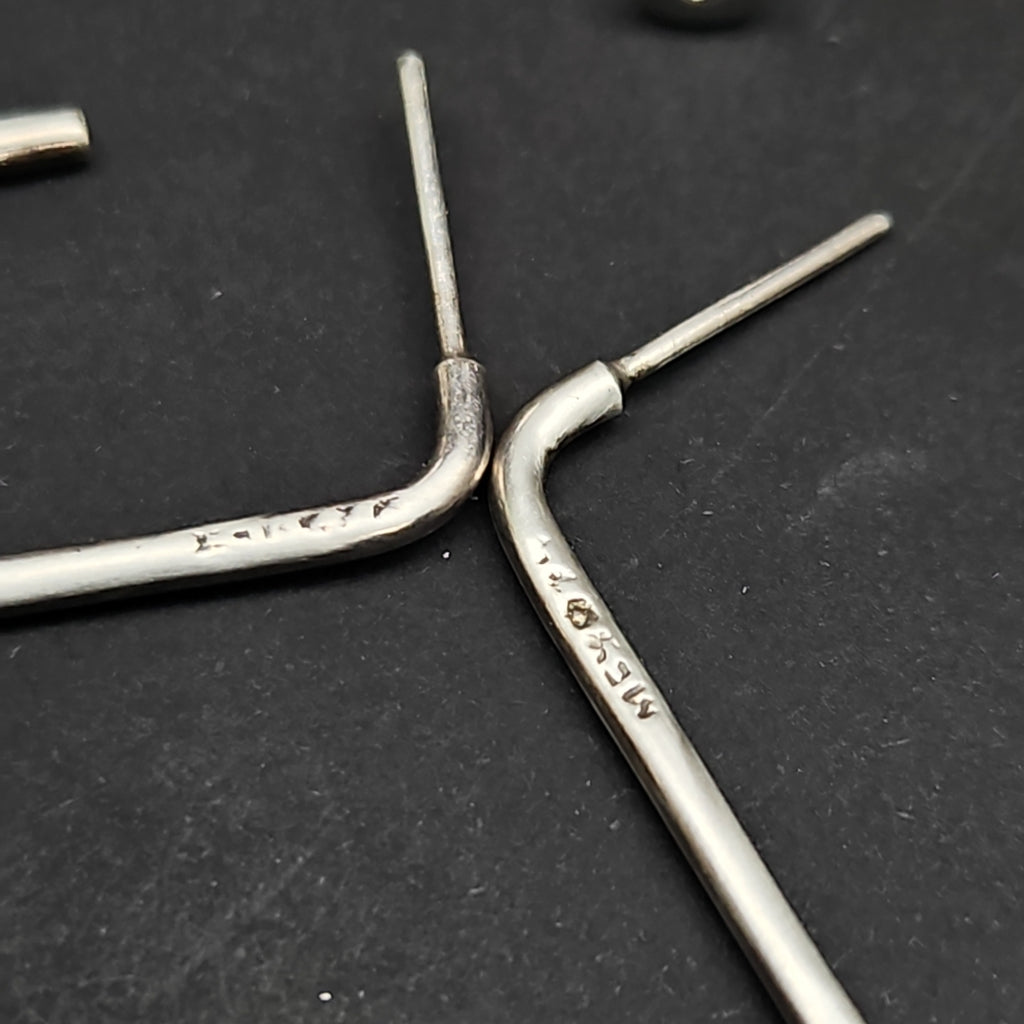 ARETES PAR PLATA 6,10 GRMS (SEMINUEVO)