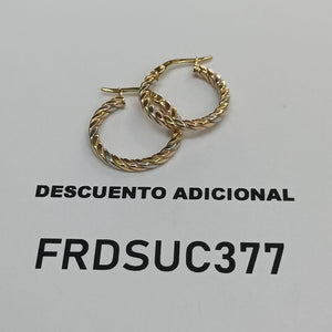ARRACADAS ORO 14K 1.3 (NUEVO)