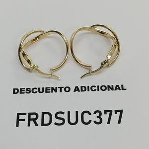 ARRACADAS ORO 14K 2 (NUEVO)