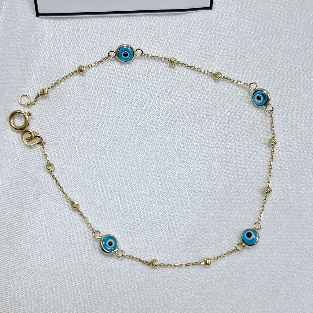 PULSERAS DAMA ORO 14K 1.1 (NUEVO)