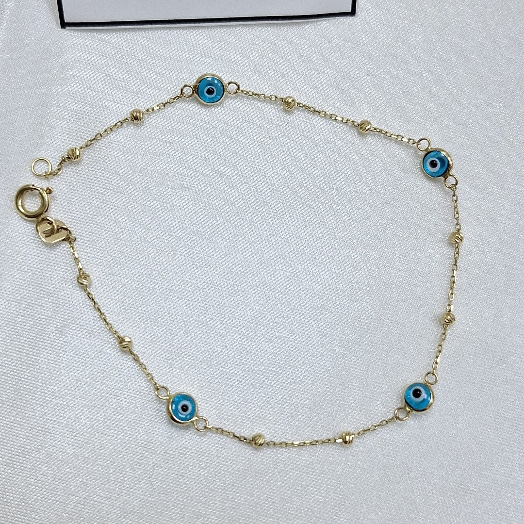 PULSERAS DAMA ORO 14K 1.1 (NUEVO)