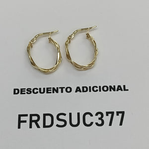ARRACADAS ORO 14K 1.7 (NUEVO)