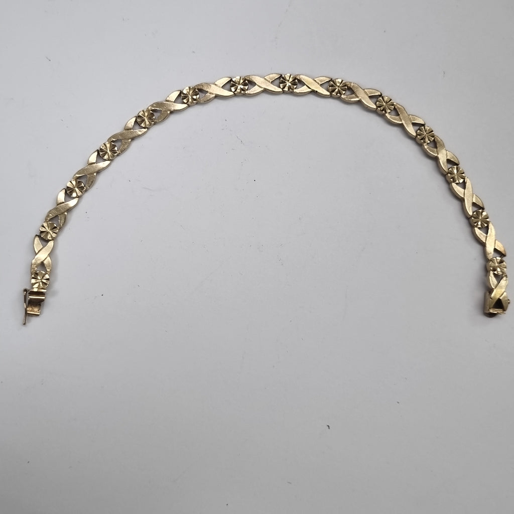PULSERA ORO 14 K 7.7 GRMS (SEMINUEVO)