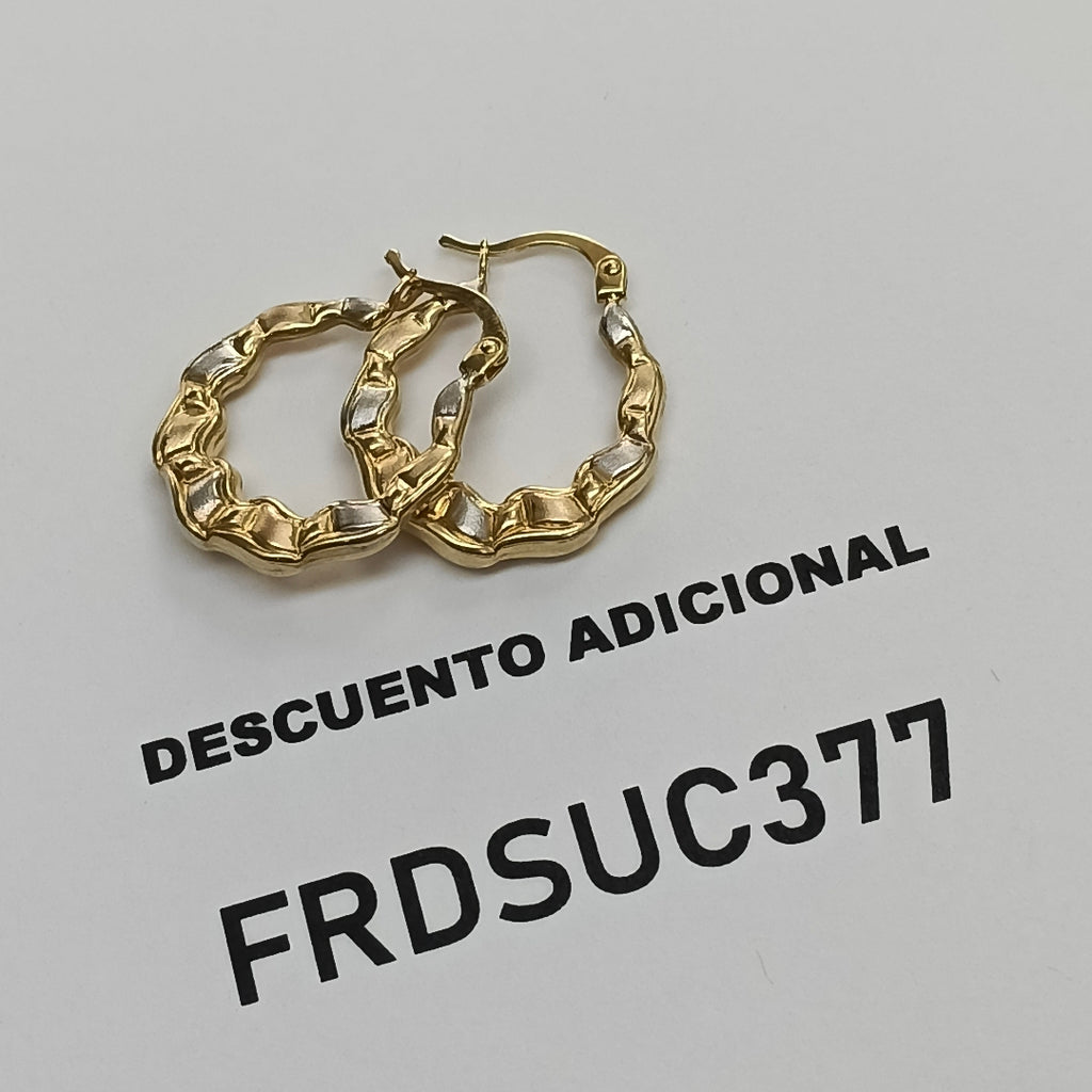 ARRACADAS ORO 14K 2 (NUEVO)