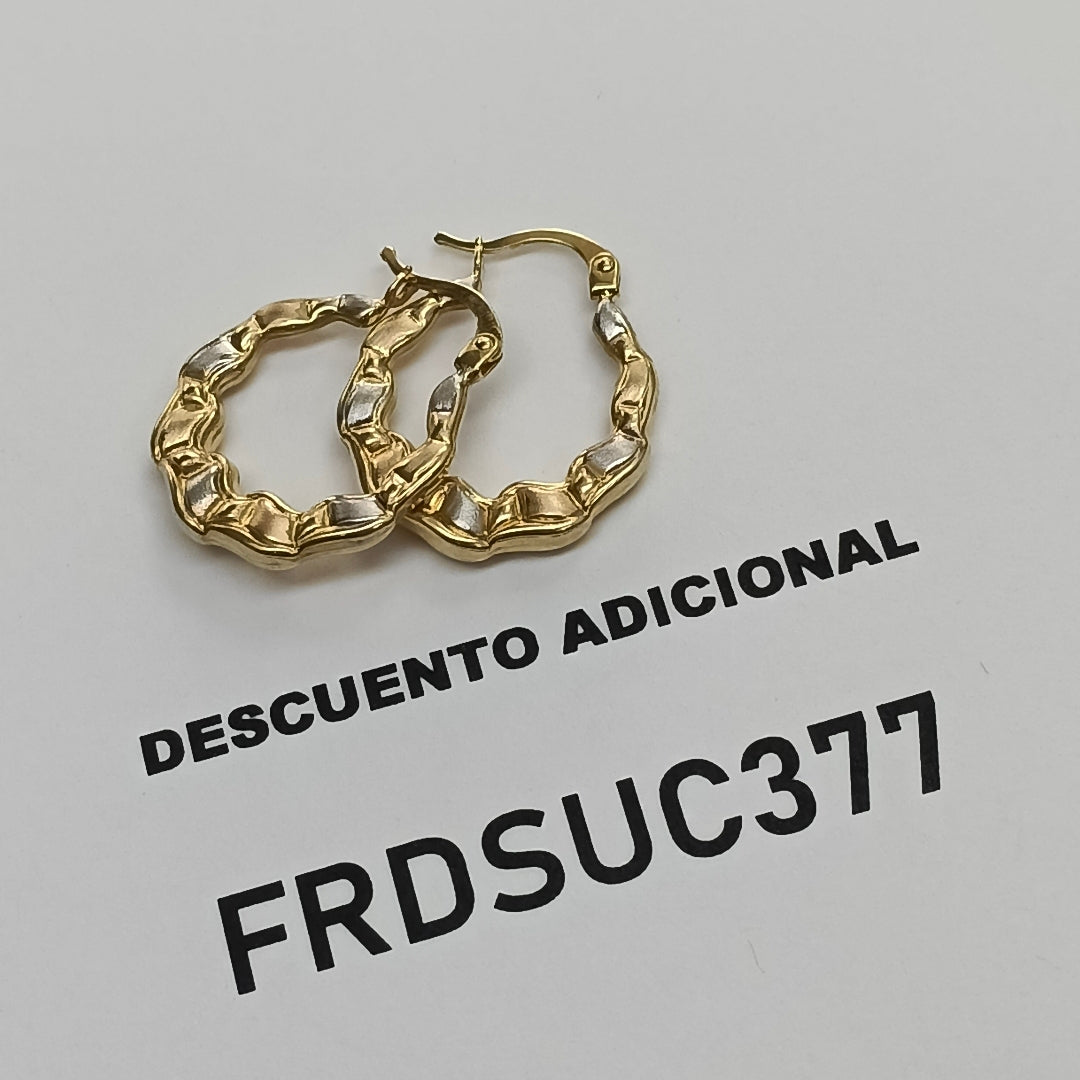ARRACADAS ORO 14K 2 (NUEVO)
