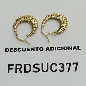 ARRACADAS ORO 14K 1.3 (NUEVO)