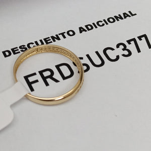 ANILLOS DAMA ORO 14K 1.6 (NUEVO)