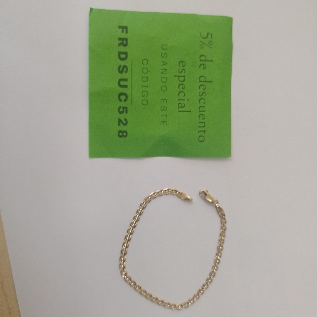 PULSERA ORO 14 K 3.4 GRMS (SEMINUEVO)