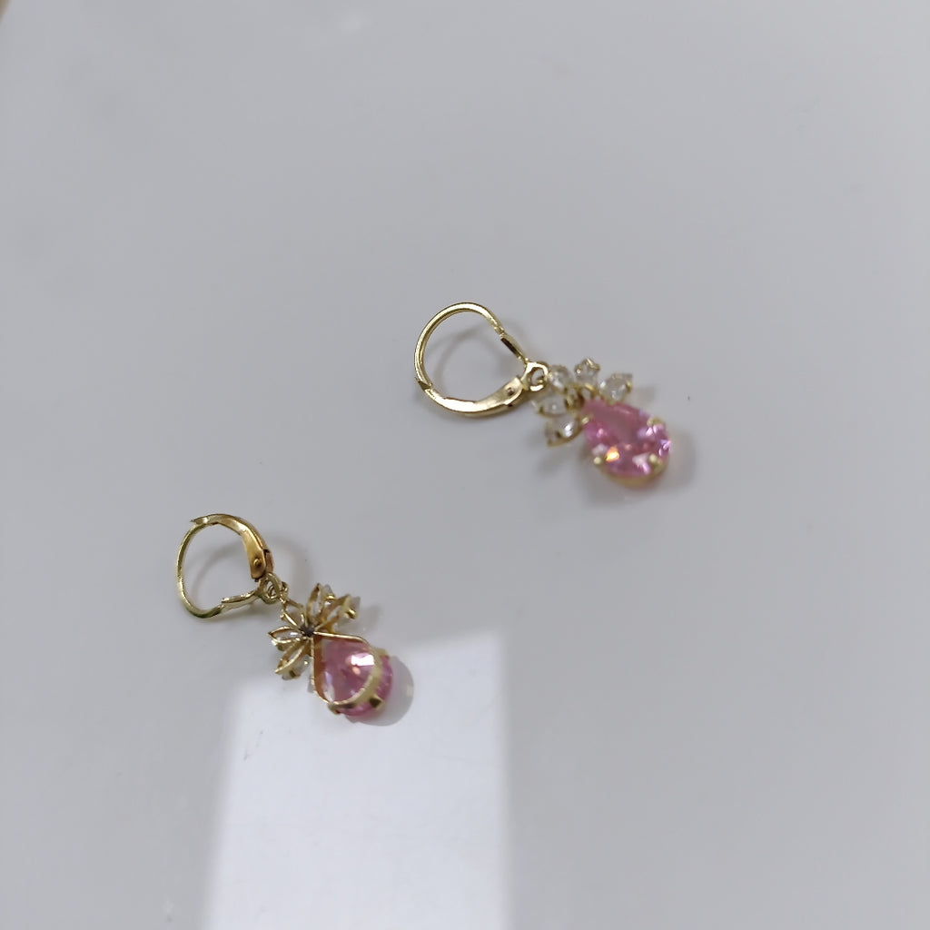 ARETES PAR ORO 14 K 2.4 GRMS (SEMINUEVO)