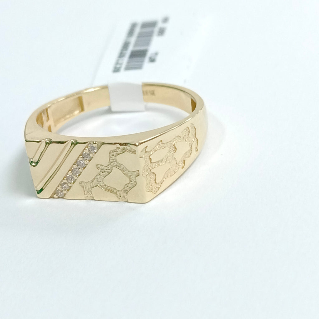 ANILLOS CABALLERO ORO 14K 3.5 (NUEVO)