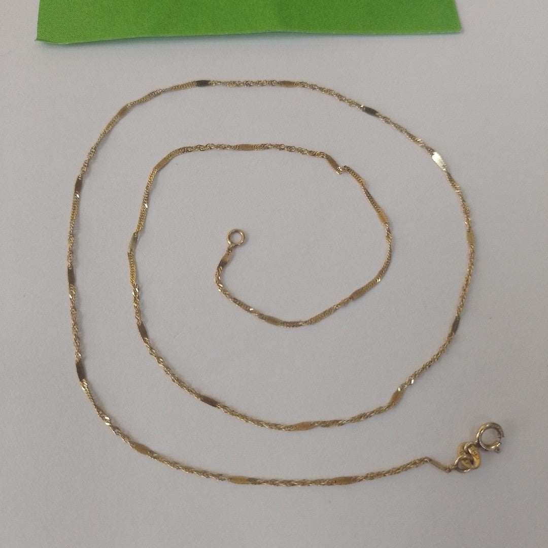 CADENA ORO 10 K 0.7 GRMS (SEMINUEVO)