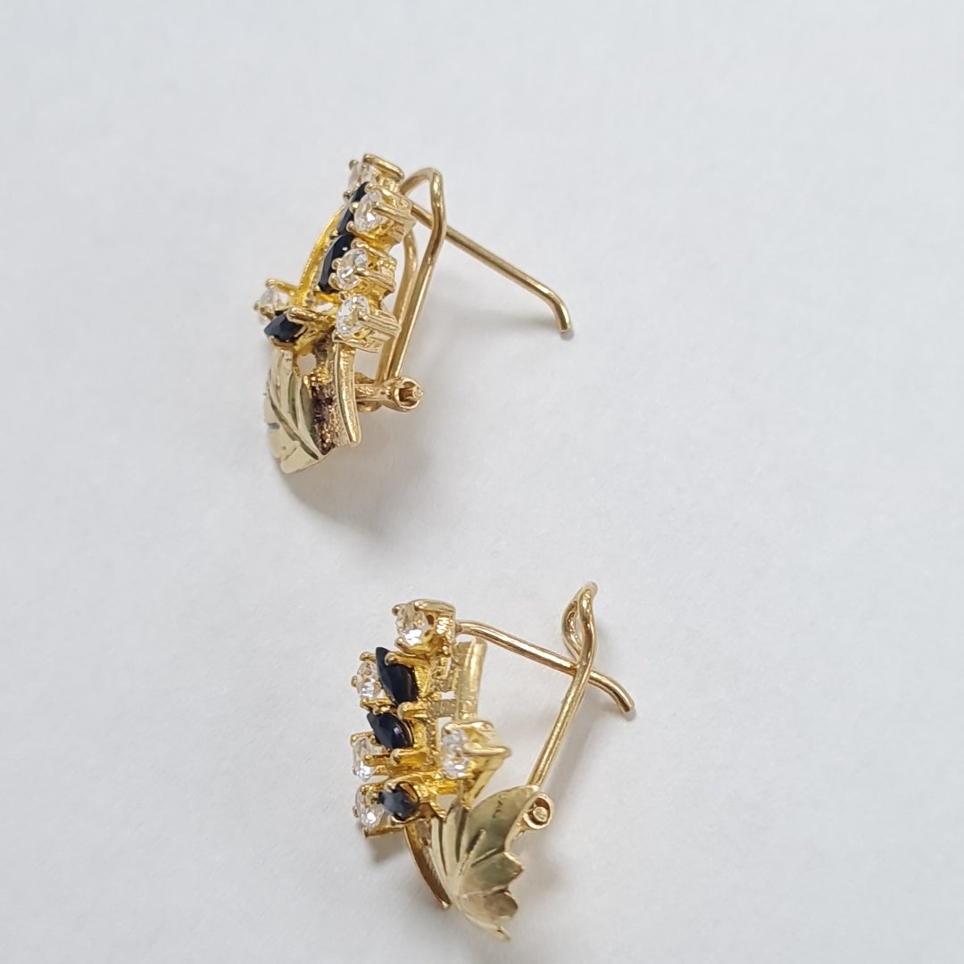 ARETES PAR ORO 14 K 4.4 GRMS (SEMINUEVO)