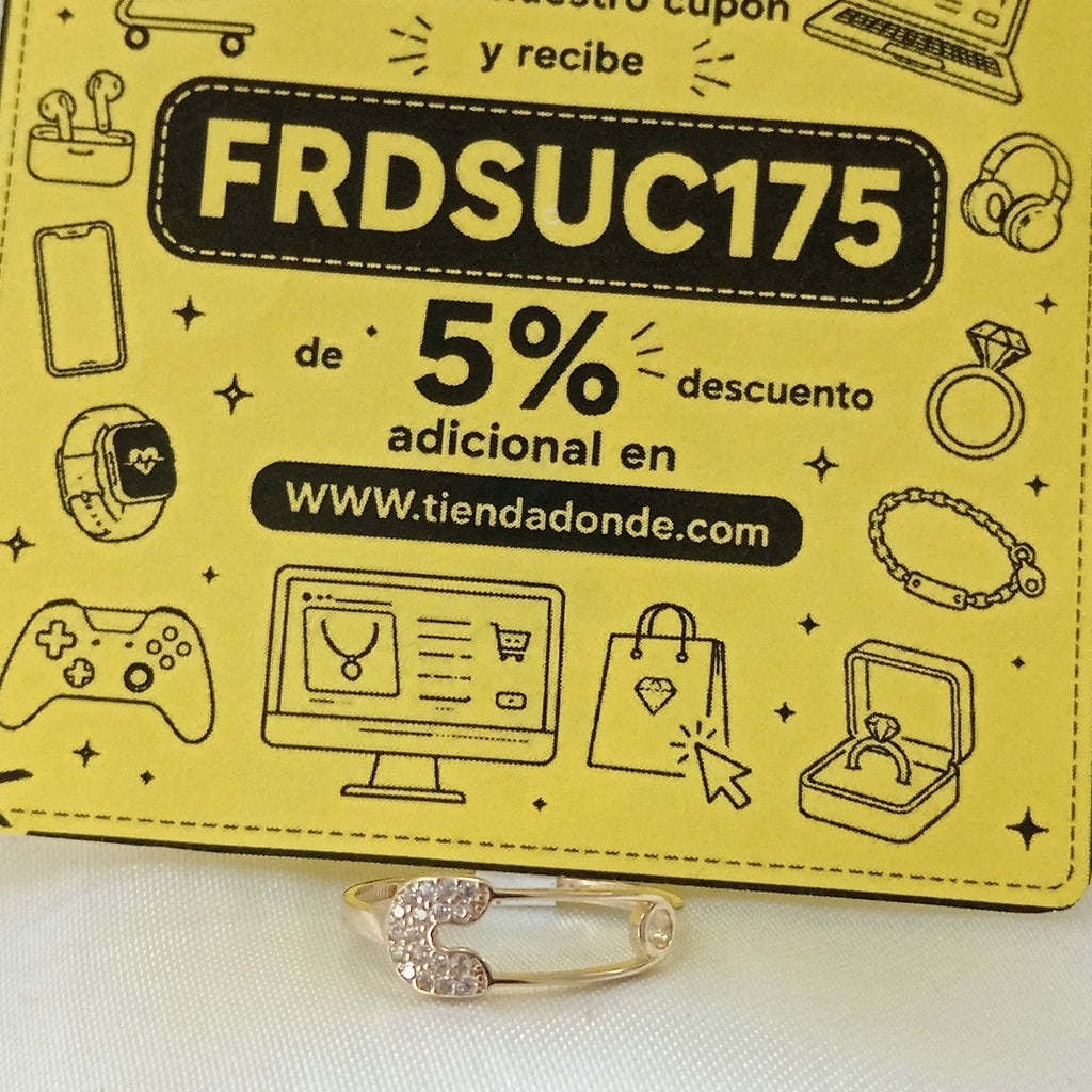 ANILLOS DAMA ORO 14K 1.2 (NUEVO)
