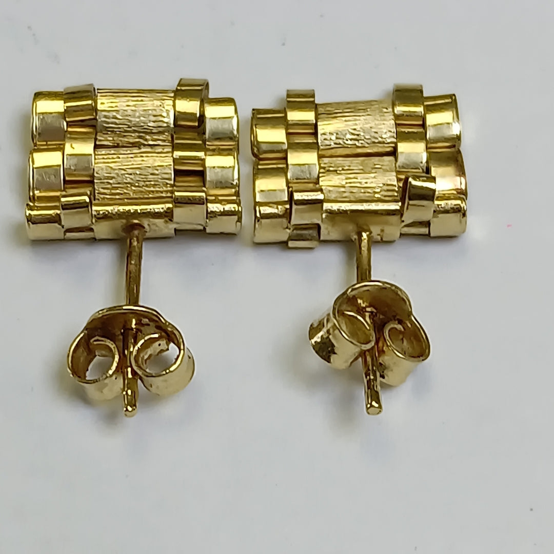 BROQUELES PAR ORO 14 K 2.2 GRMS (SEMINUEVO)