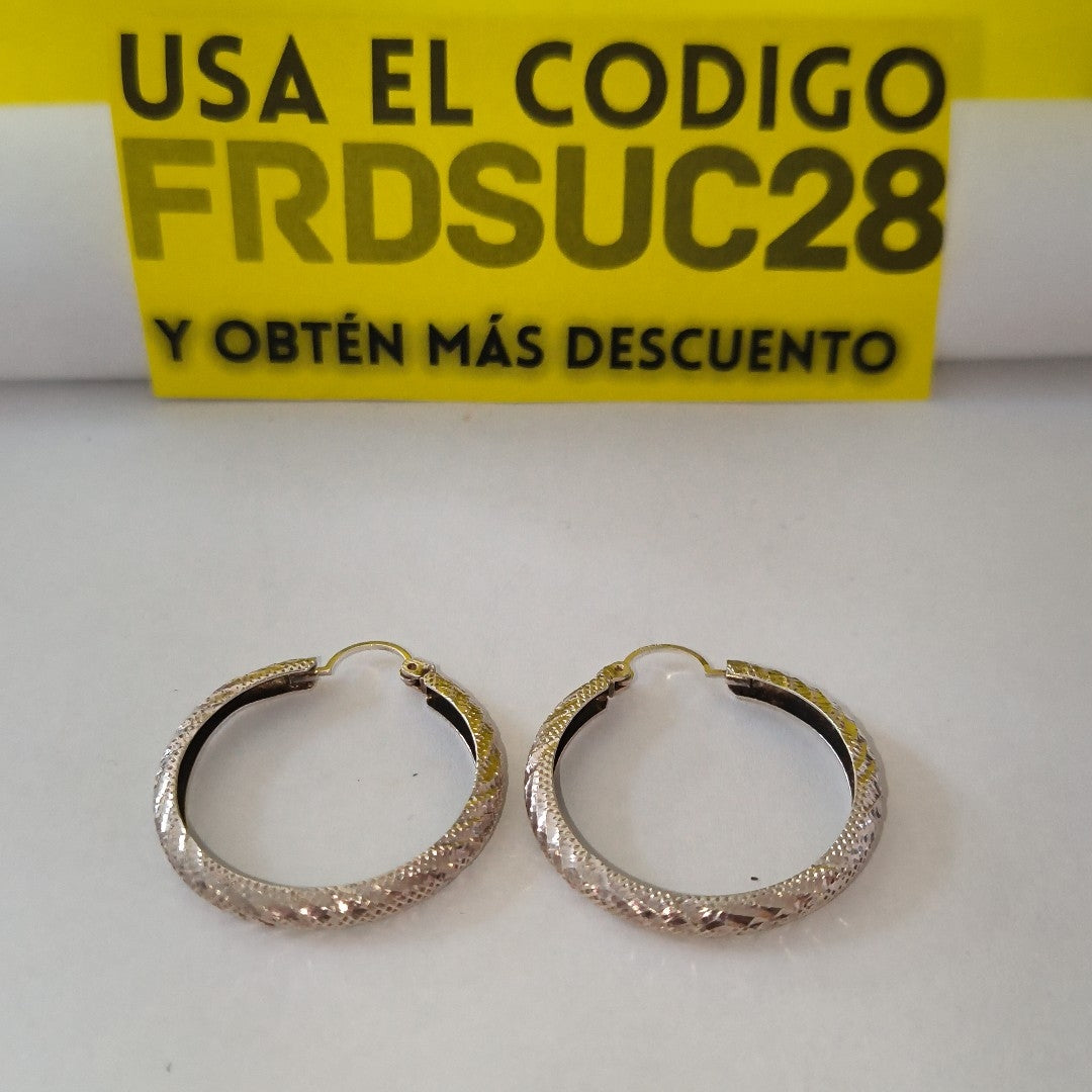 ARRACADAS PAR PLATA 4,40 GRMS (SEMINUEVO)
