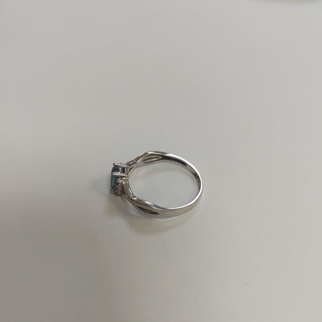 ANILLITO ORO BLANCO 14 K 2.4 GRMS (SEMINUEVO)
