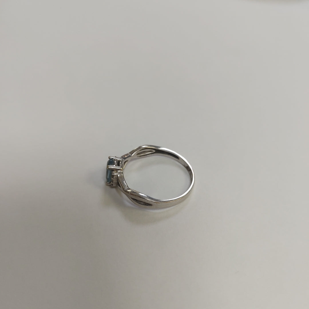 ANILLITO ORO BLANCO 14 K 2.4 GRMS (SEMINUEVO)