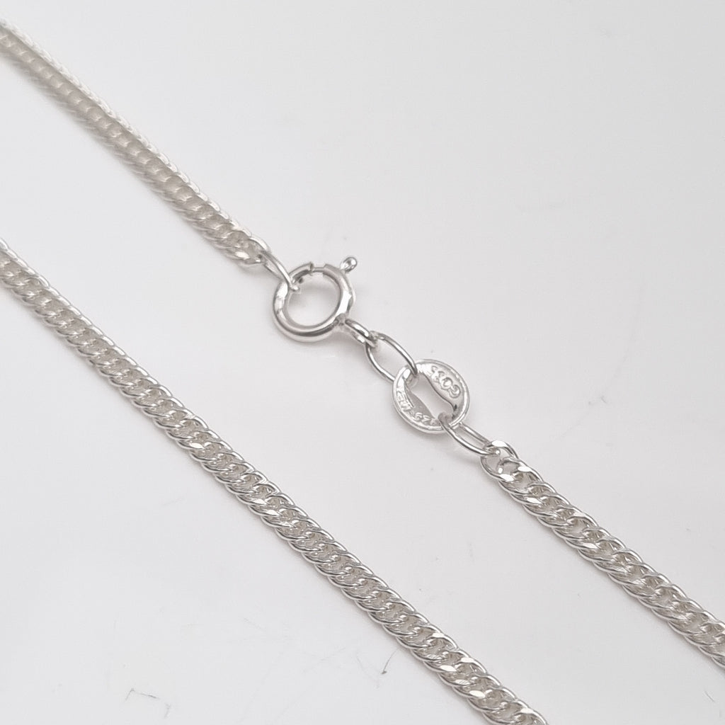 CADENA BARBADA PLATA .925 55 CM 4.42 GR (NUEVO)