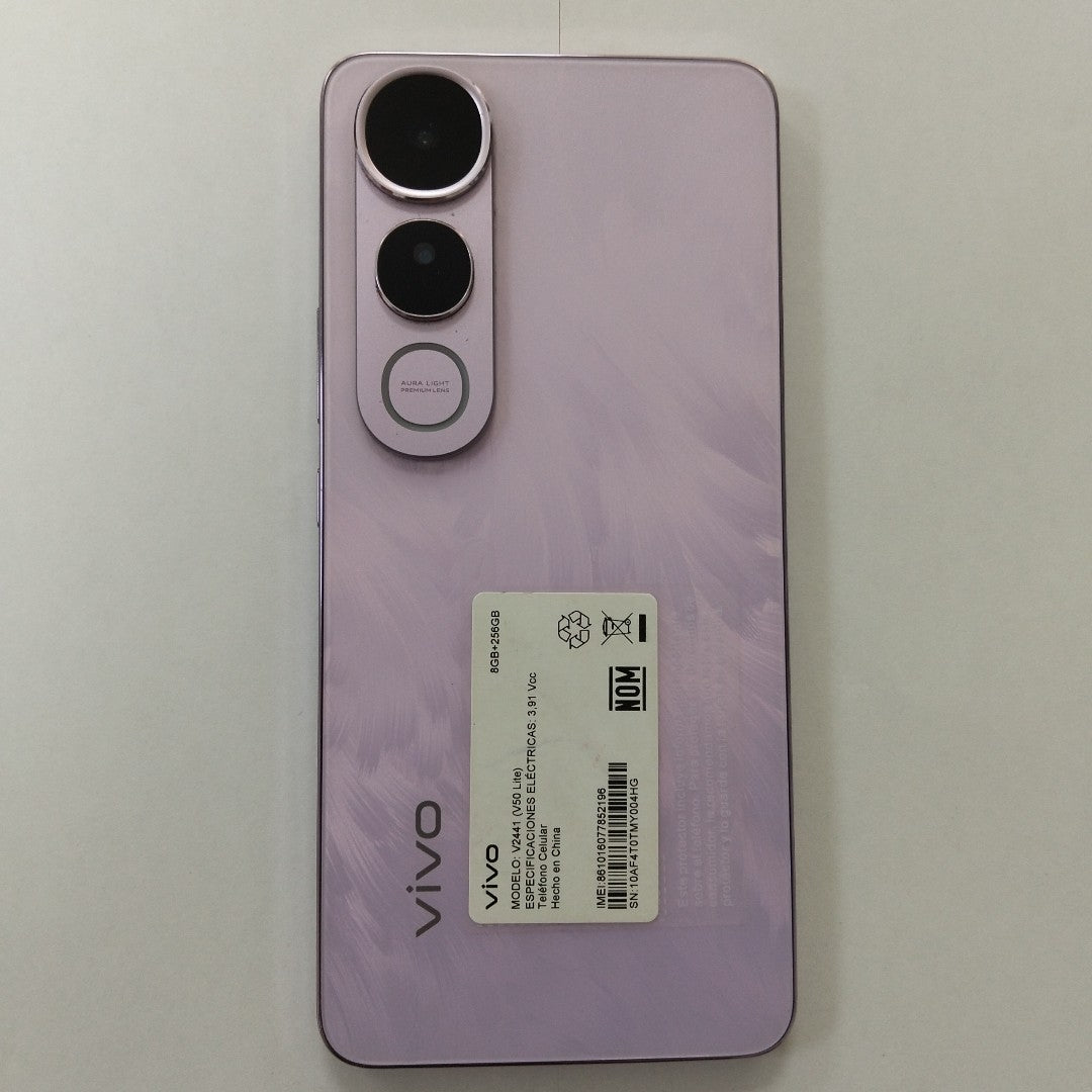 CELULAR VIVO V50 LITE V2441 (2025) 256 GB 8 GB RAM (SEMINUEVO)