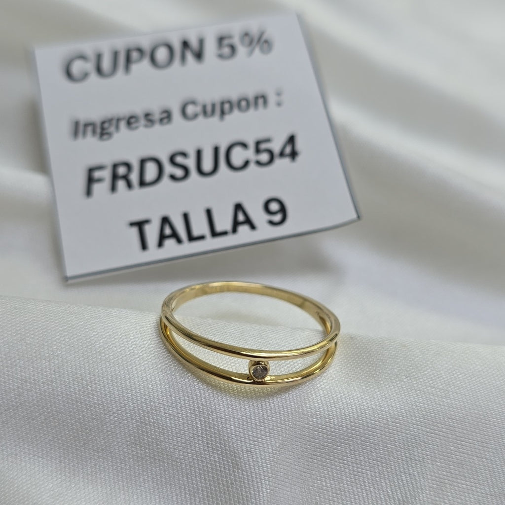 ANILLOS DAMA ORO 14K 1.7 (NUEVO)