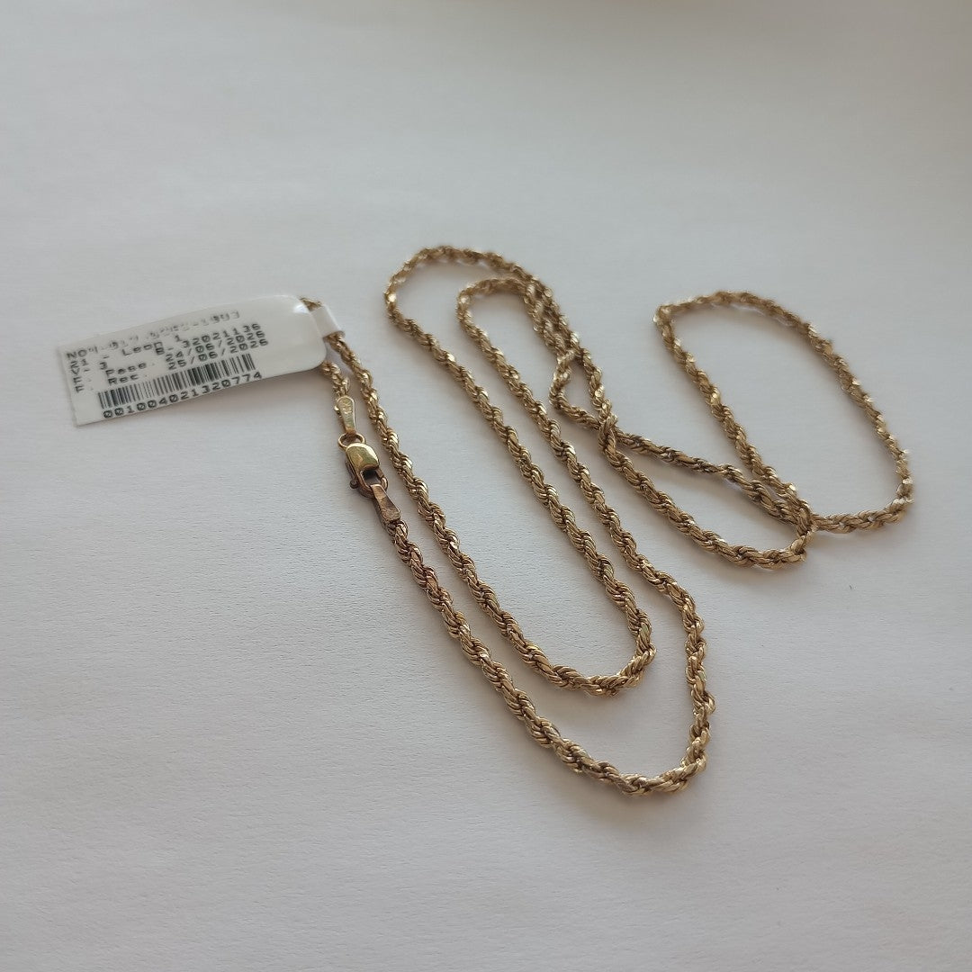 CADENA ORO 10 K 3.2 GRMS (SEMINUEVO)