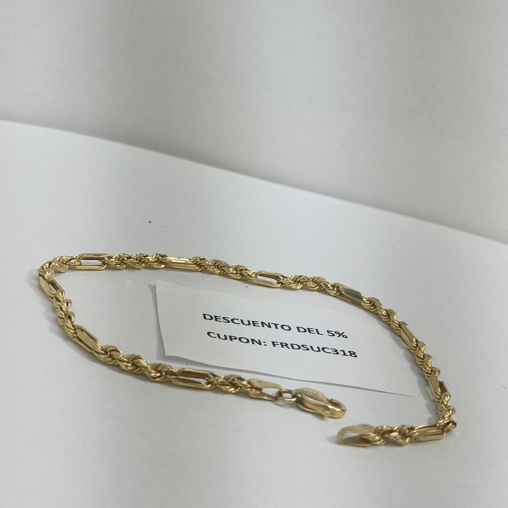 PULSERA ORO 14 K 3.3 GRMS (SEMINUEVO)