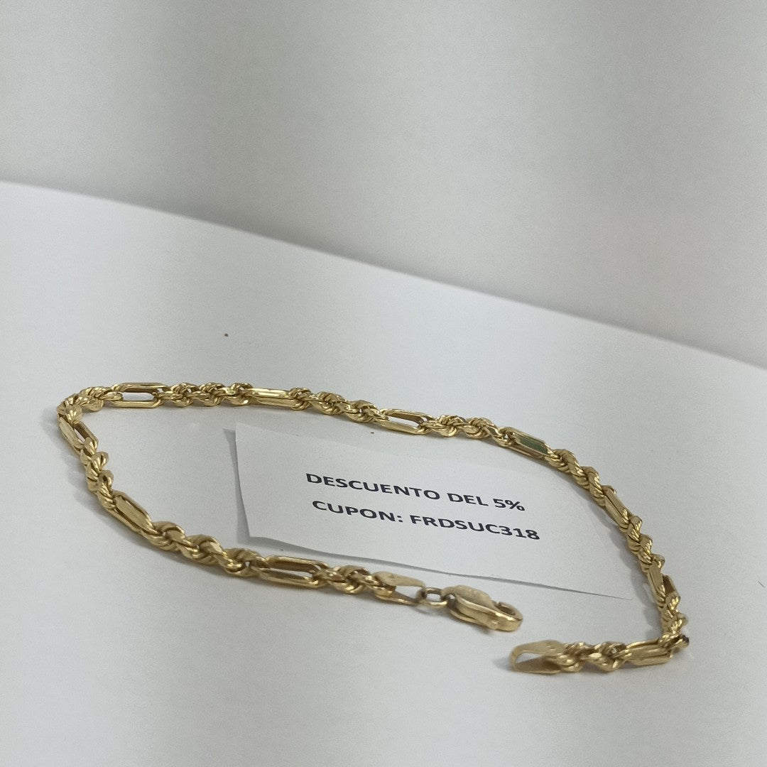 PULSERA ORO 14 K 3.3 GRMS (SEMINUEVO)