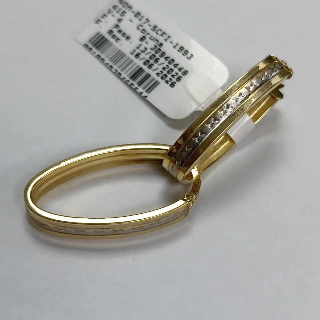 ARRACADAS PAR ORO 14 K 2.2 GRMS (SEMINUEVO)