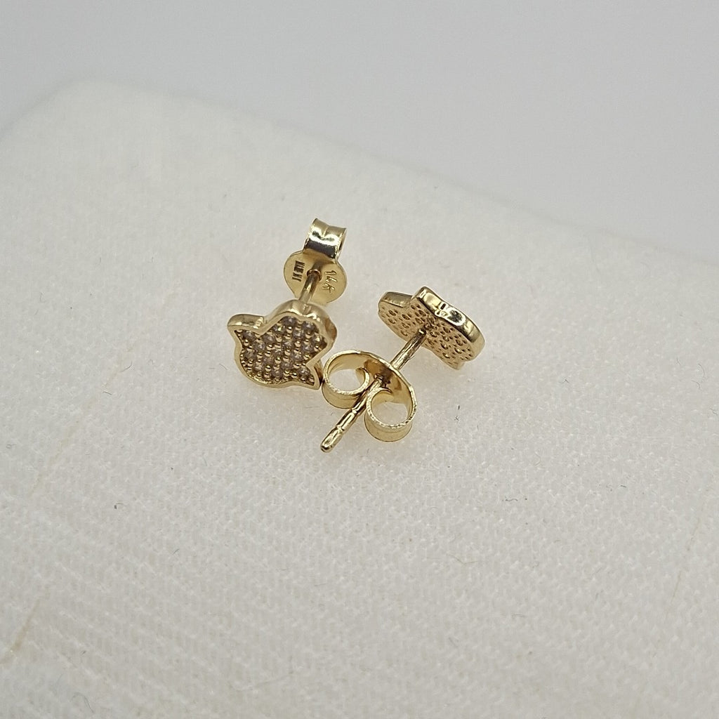 BROQUELES ORO 14K 1.3 (NUEVO)