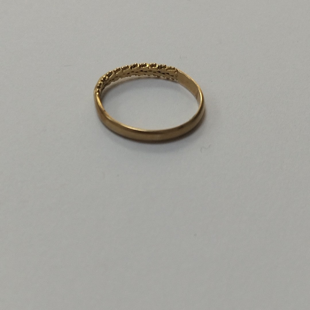 ANILLO ORO 14 K 1.7 GRMS (SEMINUEVO)