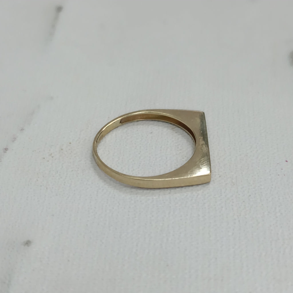 ANILLOS C/CIRCONIA ORO 10K TALLA 8 1.5 GR (NUEVO)