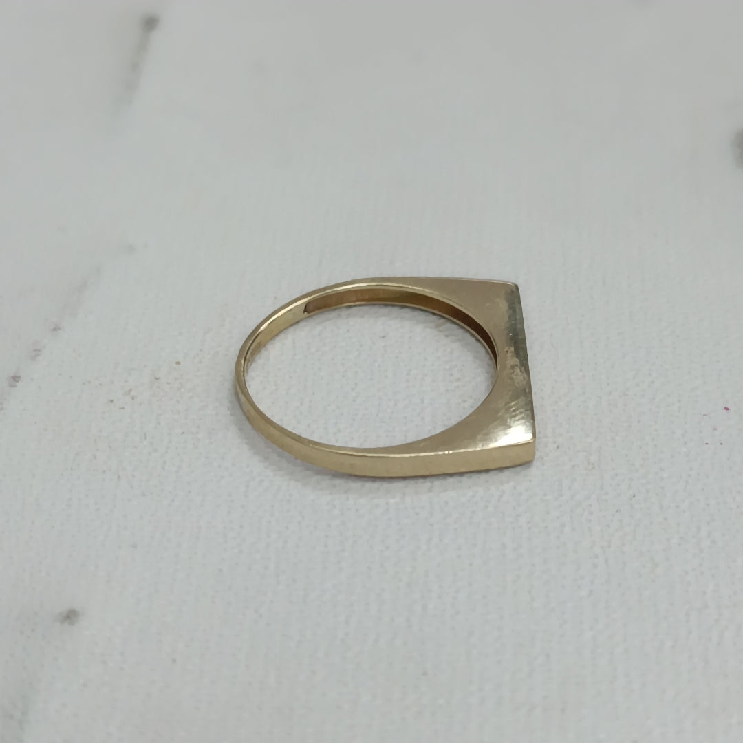 ANILLOS C/CIRCONIA ORO 10K TALLA 8 1.5 GR (NUEVO)