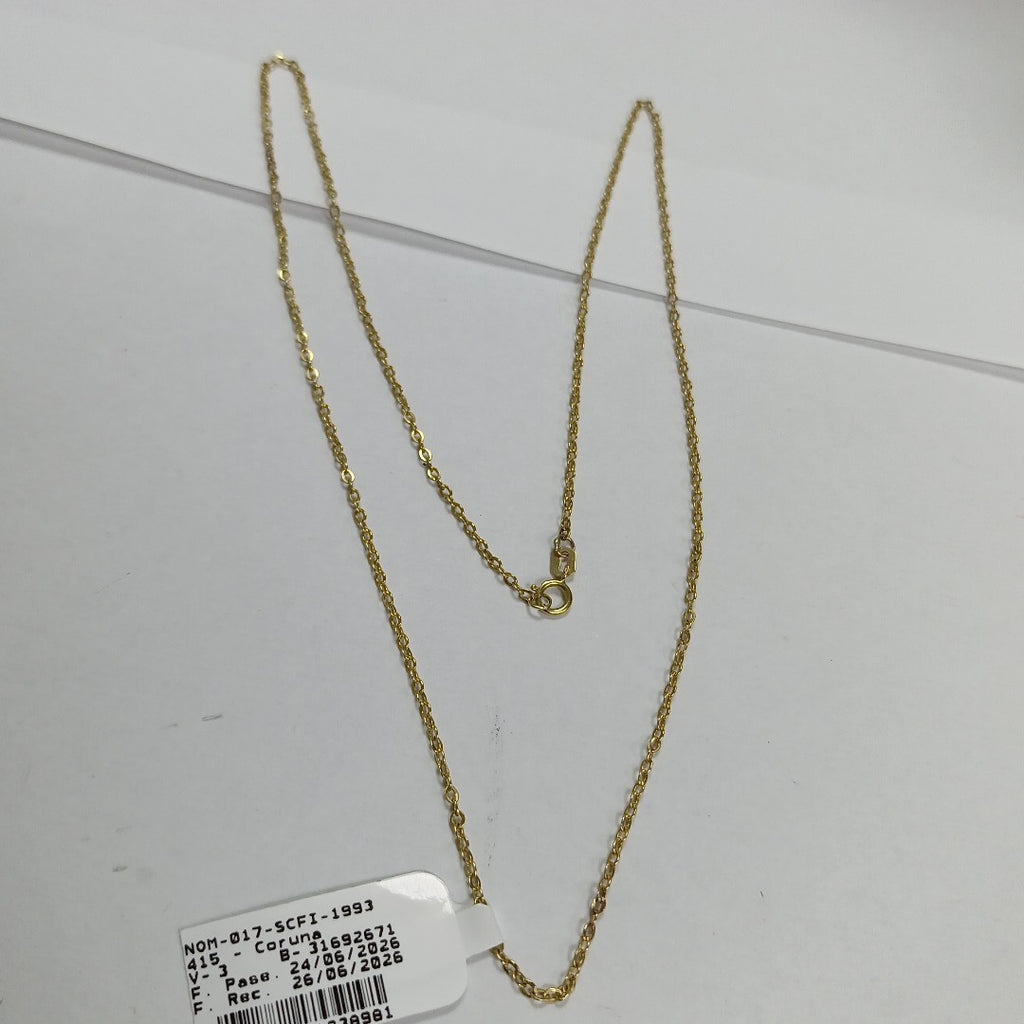 CADENA ORO 14 K 1.2 GRMS (SEMINUEVO)