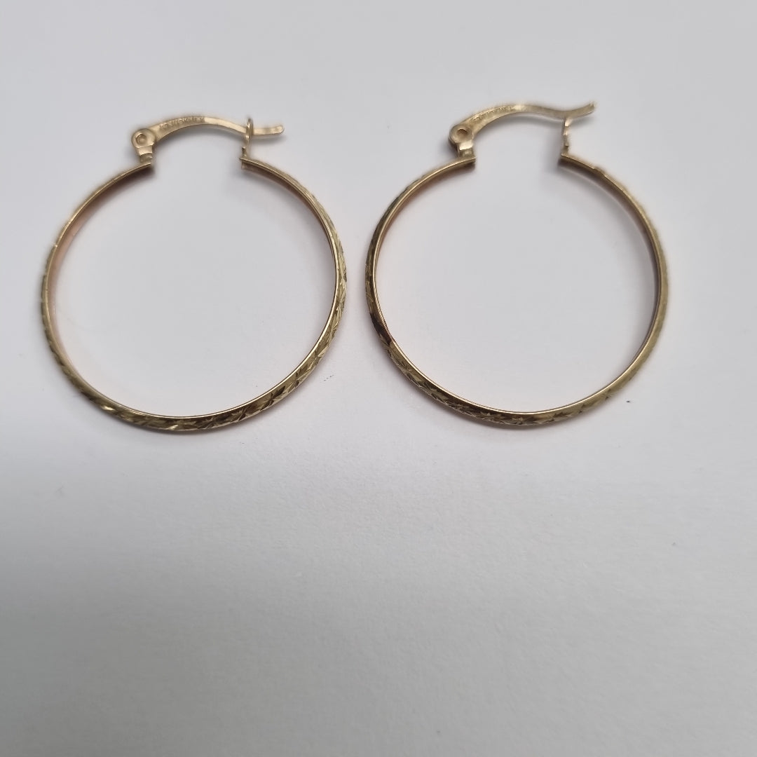 ARRACADAS PAR ORO 10 K 2.3 GRMS (SEMINUEVO)