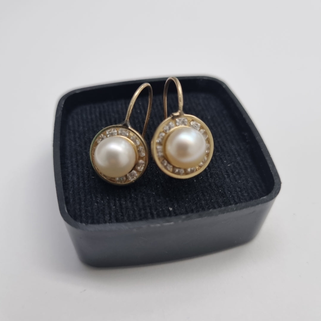 ARETES PAR ORO 10 K 2.8 GRMS (SEMINUEVO)