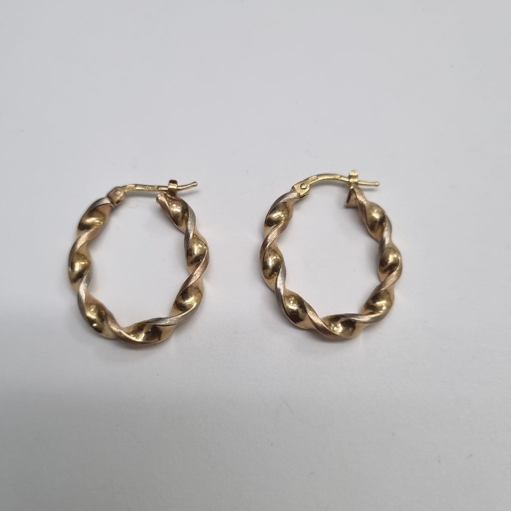 ARRACADAS PAR ORO 10 K 2.3 GRMS (SEMINUEVO)